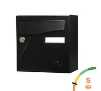 Boite aux lettres Préface compact Noir RAL 9005M - RENZ - 231136