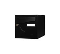 Boîte aux lettres PREFERENCE 1 PORTE NOIR MAT 9005 - RENZ