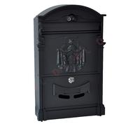 Boîte aux Lettres Résidence pour Mur, Grille, Porte 260x90x410 CM 2 Clés