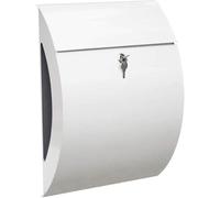 Boîte aux lettres résistante aux intempéries, verrouillable pour un stockage sécurisé du courrier et des colis, solution murale extérieure pour porte d'entrée