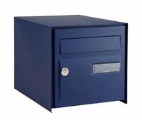 Boîte aux lettres simple face Decayeux Probat bleu RAL 5003