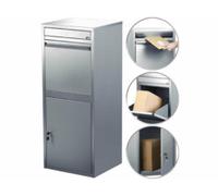 Boîte aux lettres sur pied avec dispositif anti-retour AGT