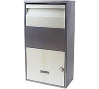 Boîte aux lettres verrouillable de grande capacité pour une livraison sécurisée du courrier à la maison et au bureau