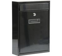 Boite Aux Lettres Vorel 360 X 260 X 80mm Noire 78555