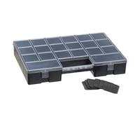 Boîte avec 8 compartiments fixes et 12 séparateurs