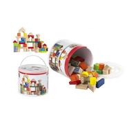 Boîte Avec Blocs De Construction Woomax (50 Pcs)