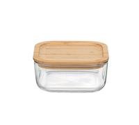 Boîte Avec Couvercle Frigoverre 15x15 Cm En Bambou