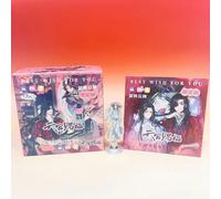 Boîte aveugle de support acrylique rotatif édition limitée de la bénédiction du ciel officiel/du grand maître de la culture démoniaque, Hua Cheng, Xie Lian, Lan Wangji, Wei Wuxian, produits dérivés du