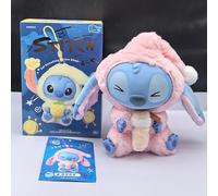 Boîte aveugle en peluche, série Stitch Eat Alething Before Sleep, pendentif, poupée mignonne, ornement, boîte mystère, jouets Surprise, cadeaux, 2026 With box-4