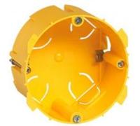 Legrand 089358 Boîte Batibox pour Cloisons Sèches pour Prise 20, 32A, 1 Poste, 50mm Profondeur, Jaune