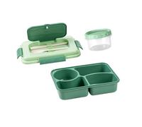 Boîte Bentos avec couvercle anti-déversement pour un usage quotidien - Passe au micro-ondes - Avec couvercle hermétique