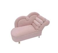 Boîte Bijoux Forme Canapé Boîte à bijoux en forme de canapé | Luxe rose de mini présentoir d'anneau de boucles d'oreilles de divan avec des meubles de Chambre de miroir