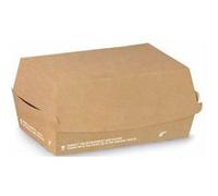 Boite Bio Rectangulaire à Hamburger 15x10cm - x 50 - SDG - Carton biodégradable G