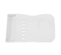 Boîte Blanche ABS pour Embouts D'irrigateur Buccal, Rangement Organisé | Couvercle Transparent Sécurisé, Capuchons en Silicone Protecteurs, Support Polyvalent pour Accessoires Dentaires, Maison,