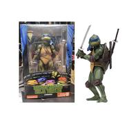 (Boîte bleue NECA - 15 cm) Figurine articulée TMNT Tortues Ninja