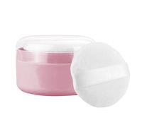 Boîte bouffante en poudre de talc avec applicateur, bébé après-bain poudre poudre poudre récipient de poudre pour les nouveau-nés et les tout-petits, parfait pour voyager