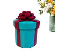 Boîte cadeau à vis ennuyeuse - Boîte à farces imprimée 3D réutilisable | Décoration compacte et amusante pour anniversaire, mariage, Noël, fêtes | Boîte amusante pour amis, famille, vacances