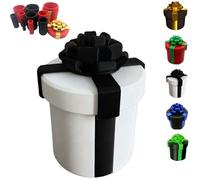 Boîte Cadeau à Vis Imbriquées, Drôle, Le Cadeau Ennuyeux, Difficile à Ouvrir, Emballage Cadeau De Farce De Nouveauté Réutilisable Pour Le Jeu, L'anniversaire, Noël, L'argent Liquide white