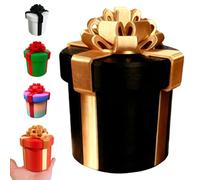 Boîte Cadeau à vis imbriquées ennuyeuses, Le Cadeau ennuyeux Difficile à Ouvrir, Emballage Cadeau de Farce réutilisable pour Un Jeu de fête Amusant d'anniversaire en espèces Black + Middle Finger S