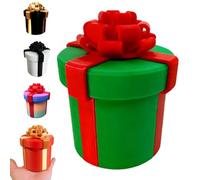 Boîte Cadeau à vis imbriquées ennuyeuses, Le Cadeau ennuyeux Difficile à Ouvrir, Emballage Cadeau de Farce réutilisable pour Un Jeu de fête Amusant d'anniversaire en espèces Green + Middle Finger M