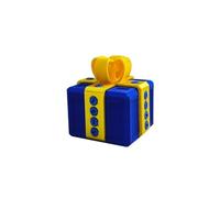 Boîte cadeau agaçante imprimée en 3D, farce amusant, boîte puzzle créative for cadeaux humoristiques, fournitures de Noël(Color 3,6cm)