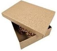 Boîte cadeau beige kraft 23x16x6,5cm