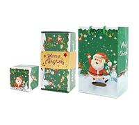 Boîte cadeau de Noël pour argent - Wisele décorative tournante, élégante avec | Boîte créative pour cartes, photos, chocolats, bonbons, célébrations, fêtes et suspensions
