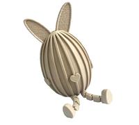 Boîte cadeau de vacances en forme d'œufs imprimés en 3D pour bonbons, chocolat, festival, Saint-Valentin, Pâques, emballage cadeau de plusieurs tailles