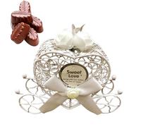 Boîte cadeau d'invité de mariage - Boîte de faveur de sucre de cœur créatif, élégante boîte cadeau au chocolat | Conteneur de traité d'amour décoratif portable, souvenir de réception nu
