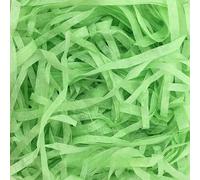 Boîte-cadeau en papier en coton, Cut Shredded Paper Gift Hamper Fillers Multicolor 100g/200g/500g(Green,200g)