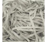 Boîte-cadeau en papier en coton, Cut Shredded Paper Gift Hamper Fillers Multicolor 100g/200g/500g(Light Gray,100g)