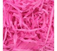 Boîte-cadeau en papier en coton, Cut Shredded Paper Gift Hamper Fillers Multicolor 100g/200g/500g(Rose Red,200g)