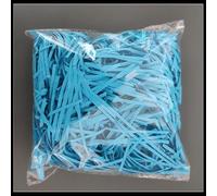 Boîte-cadeau en papier en coton, Shredded Paper Gift and Hamper Filler Multicolor 50g To 500g(Style C/Blue,50g)