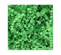 Boîte-cadeau en papier en coton, Shredded Tissue Paper 300g Crinkle Cut Paper Multicolor Pack of 3(Green 2)