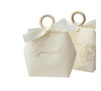 Boîte cadeau haut de gamme avec couvercle magnétiq Boîtes à dragées de mariage 9 x 5 10, cm, multicolores, lot 20, for invités, fête d'anniversaire(Brown)