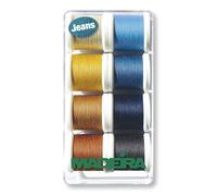 Boîte Cadeau Madeira - Aerofil N°35 - 8 X 100M - Bobines - Jeans - Fils - 8005