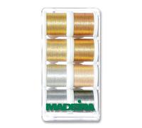 Boîte Cadeau Madeira - Métallique - Lisse - 8 x 200m - Bobines - Fils - 8019