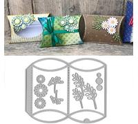 Boîte Cadeau Matrice de Découpe, U-horizon Pochoir à découper en métal Gaufrage pour Scrapbooking, DIY Album Photo, Carte, Papier de décoration, Cadeau, Noël