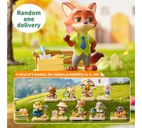 Boîte cadeau mystère de la série Autumn Manor de Disney Zootopia - Figurines de collection en ABS avec livraison aléatoire (1 pièce) Taille UniqueABS