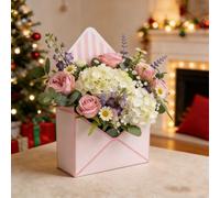 Boîte cadeau pour la Saint-Valentin, boîte de rangement pliable portable et étanche, boîte cadeau de Saint-Valentin avec lettres d'amour, peut être utilisée pour placer des cadeaux et des fleurs