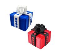 Boîte Cadeau Really Annoying avec rangement torsadé et couleurs assorties Amusant Boîte à Surprise Attrape Doigt d'honneur Décalée pour Anniversaire Noël Decor Fêtes 2PCS/3PCS (2PCS-6, One Size)