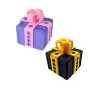 Boîte Cadeau Really Annoying avec rangement torsadé et couleurs assorties Coffret Cadeau Amusant en 3D pour Petits Bijoux en espèces Boite Amusante Doigt D'honneur Popup Surprise Adultes 2PC