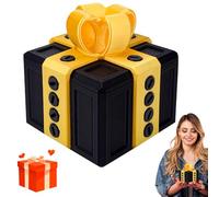 BoîTe Cadeau Really Annoying Avec Rangement Torsadé Et Couleurs Assorties, Imprimé 3d Really Annoying Avec Vis, Coffret Cadeau Farce, BoîTe Cadeau Fantaisie, DéCoration De Bureau Amusante (noir)