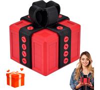 Boîte Cadeau Really Annoying Avec Rangement Torsadé Et Couleurs Assorties, Imprimé 3d Really Annoying Avec Vis, Coffret Cadeau Farce, Boîte Cadeau Fantaisie, Décoration De Bureau Amusante (Rouge)