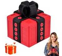 BoîTe Cadeau Really Annoying Avec Rangement Torsadé Et Couleurs Assorties, Imprimé 3d Really Annoying Avec Vis, Coffret Cadeau Farce, BoîTe Cadeau Fantaisie, DéCoration De Bureau Amusante (rouge)