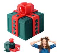 BoîTe Cadeau Really Annoying, Imprimé 3D Annoying Avec Vis Rangement 8cm Coffret Cadeau Amusant, BoîTe Cadeau Fantaisie Coffret Cadeau Ennuyeux pour Petits Bijoux en espèces Saint-Valentin(vert)
