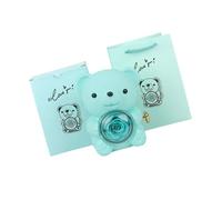 Boîte cadeau romantique pour mariage, décoration élégante pour la maison, pour célébrer l'amour pour diverses occasions spéciales - Rose et ours préservés