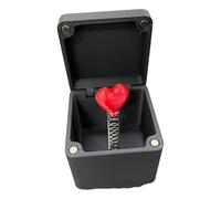 Boîte cadeau surprise amusante en forme de cœur dans un étui surprise, décoration de bureau pour femme, petite amie, décoration de bureau pour la Saint-Valentin