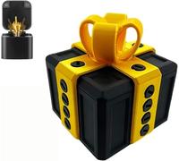 Boîte cadeau surprise « doigt d'honneur », boîte cadeau farceuse - Défi hilarant avec vis et surprise « doigt d'honneur », décoration de table interactive avec gag surprise pour Noël