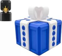 Boîte cadeau surprise « doigt d'honneur », boîte cadeau farceuse - Défi hilarant avec vis et surprise « doigt d'honneur », décoration de table interactive avec gag surprise pour Noël